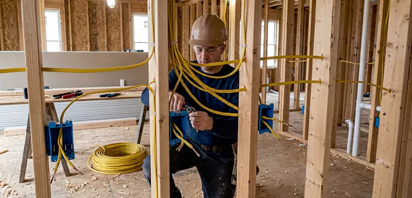New Construction Wiring In Centerton