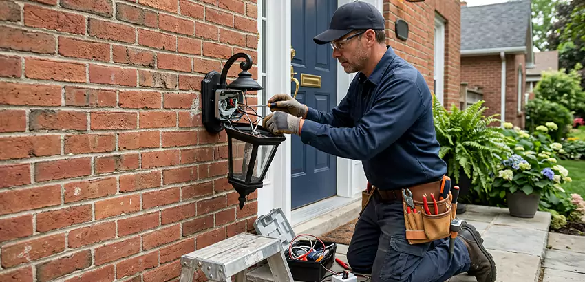 Outdoor Fixture Repair in Centerton