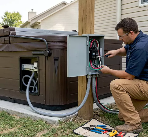 Professional Hot Tub Electrical Installation: Your Local Spa Wiring Team in Centerton, AR